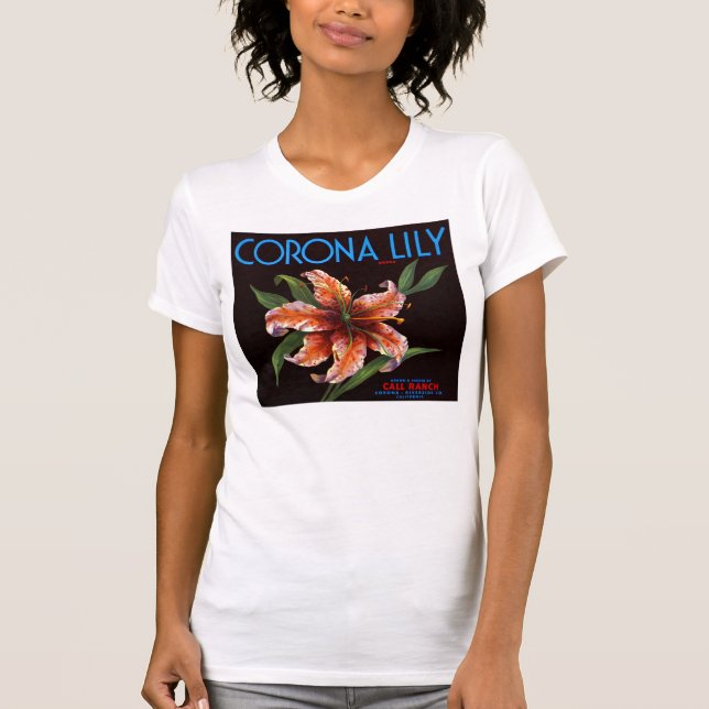 T-shirt Corona Lily (Devant)