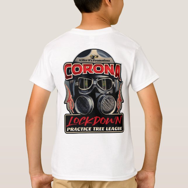 T-shirt Corona Lockdown Kids t (Dos)