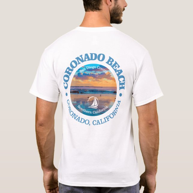 T-shirt Coronado Beach (C) (Dos)
