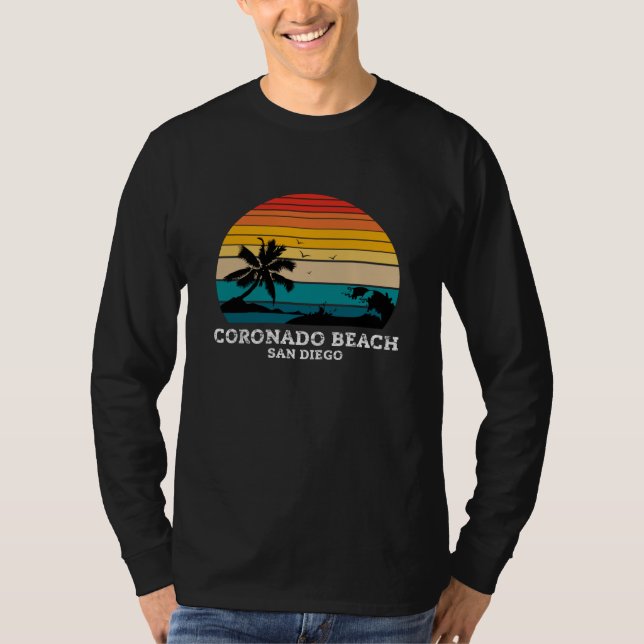 T-SHIRT CORONADO BEACH SAN DIEGO (Devant)