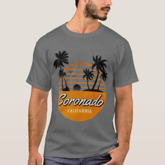 T-shirt Coronado San Diego California Vintage Summer Surfe