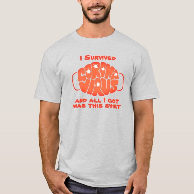 T-shirt Coronavirus - Mens Tee (Devant)