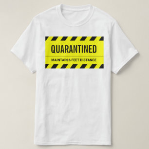 T-shirt Coronavirus Self Isolation Quarantine
