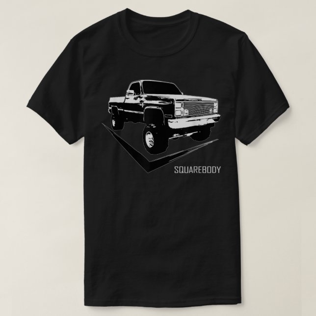T-shirt Corps Carré classique Corps de camion (Design devant)