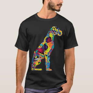 T-shirt Corps Chillin de grand animal familier de chien de