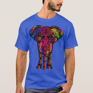 T-shirt Corps coloré éléphant