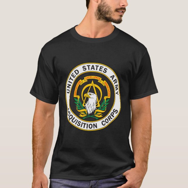 T-shirt Corps d'acquisition de l'Armée (Devant)