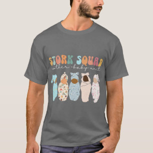 T-shirt Corps de cigogne Unité mère bébé mère bébé infirmi