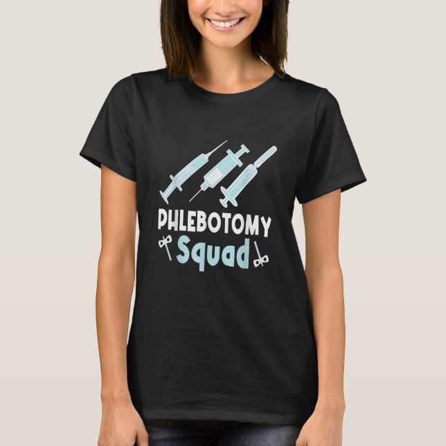 T-shirt Corps de la phlébotomie (Devant)