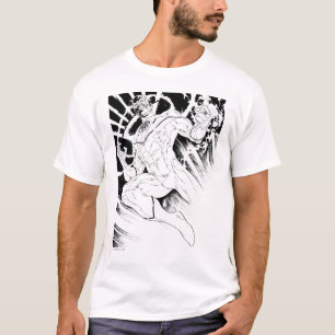 T-shirt Corps de lanternes blanches