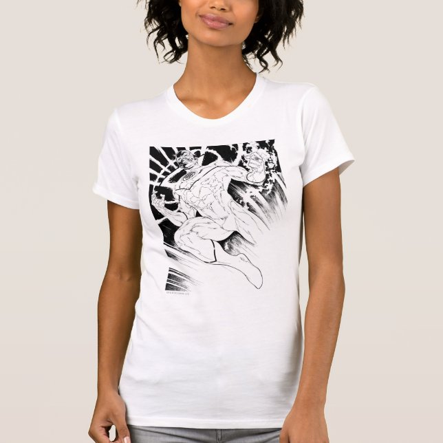 T-shirt Corps de lanternes blanches (Devant)