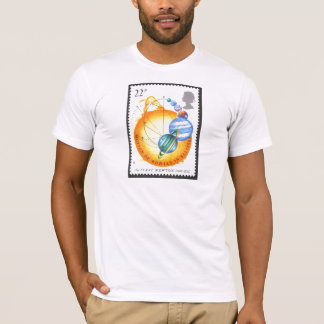 T-shirt Corps de monsieur Isaac Newton dans le mouvement