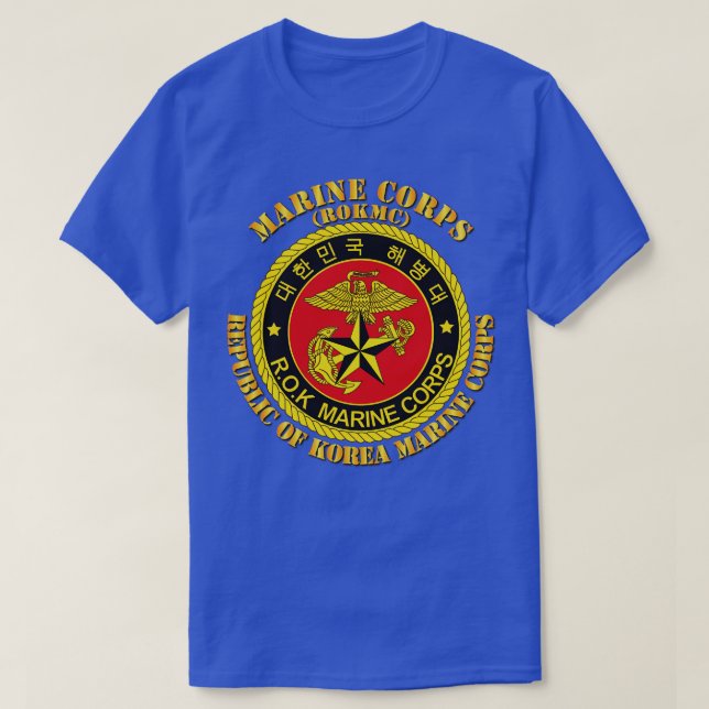 T-shirt Corps des Marines de Corée (Design devant)