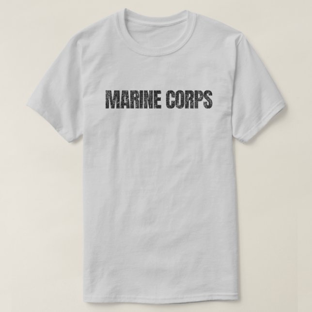 T-shirt Corps des Marines en détresse (Design devant)