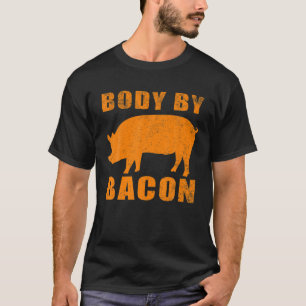 T-shirt Corps Drôle Par Bacon Cadeau Pour Hommes Femme Coo