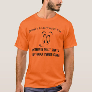 T-shirt Corps en construction