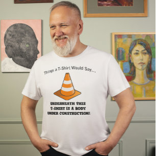T-shirt Corps en construction