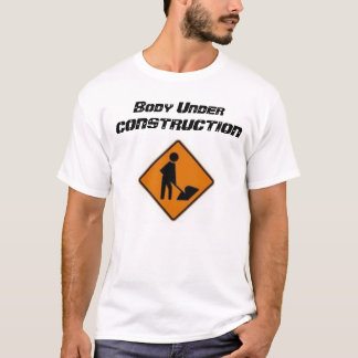 T-shirt Corps en construction