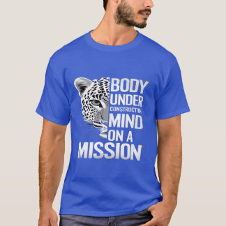 T-shirt Corps en construction Esprit en mission vintage