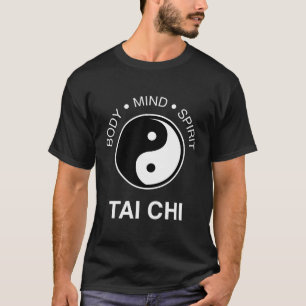 T-shirt Corps Esprit Yin Yang Symbole Art - Tai Chi