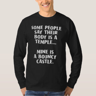 T-shirt Corps Est Une Mine De Temple Est Un Château Vive P