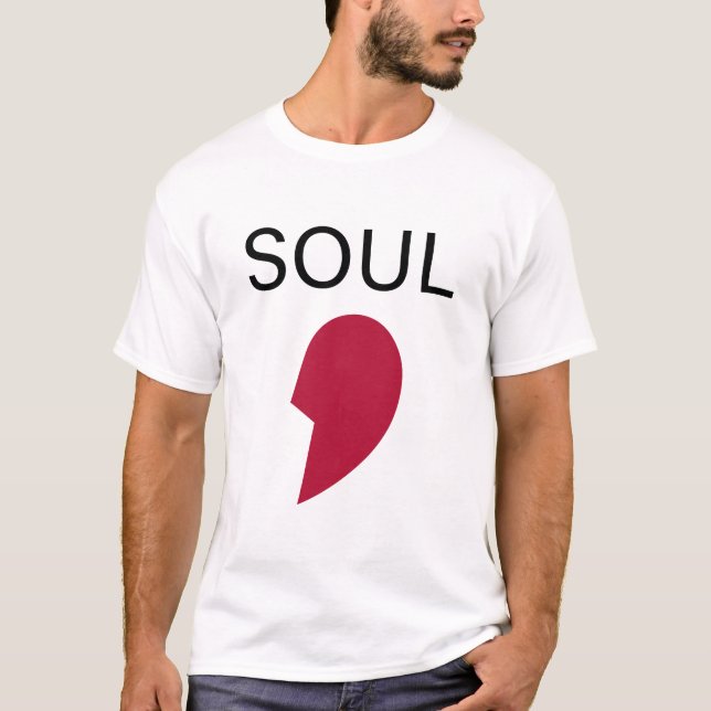 T-shirt Corps et âme (Devant)