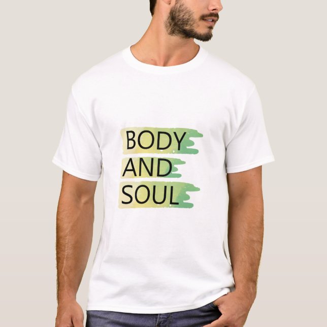 T-shirt Corps et âme (Devant)
