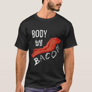 T-shirt Corps Par Bacon Texte modifiable désaffecté