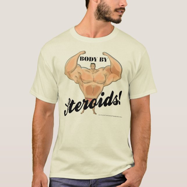 T-shirt Corps par des stéroïdes (Devant)