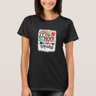 T-shirt Corps préscolaire blanchi Boho Vie de l'enseignant