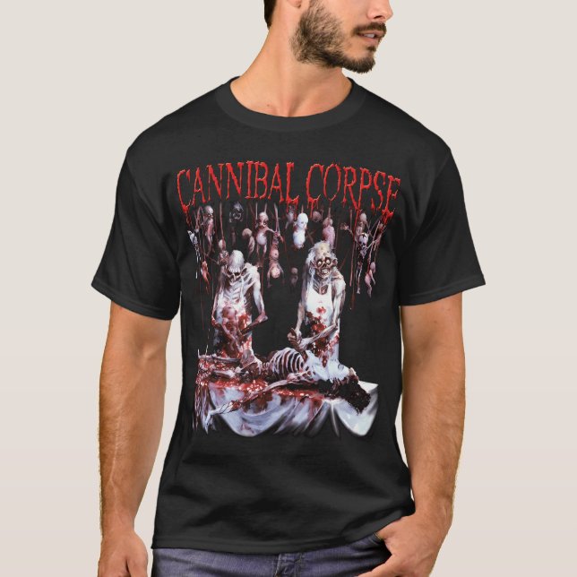 T-shirt Corpse cannibale - Marchandises officielles - Bouc (Devant)