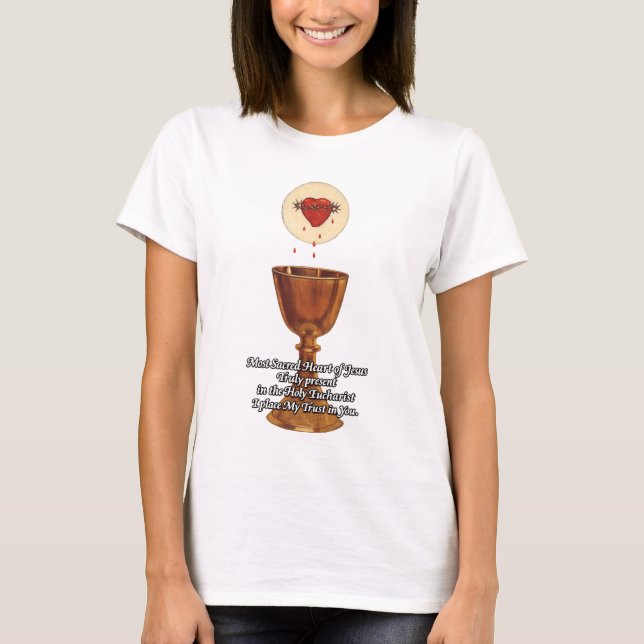 T-shirt Corpus Christi dimanche St. Thomas d'Aquin catholi (Devant)