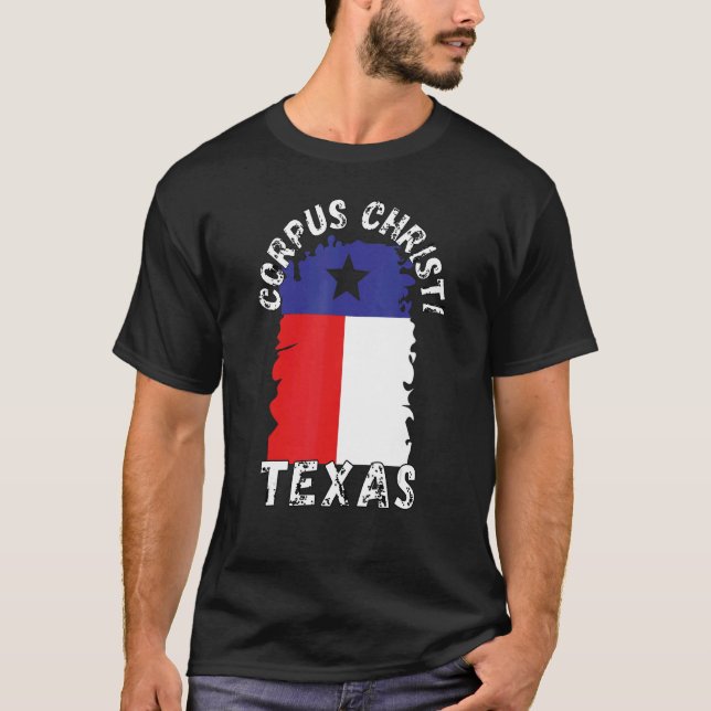 T-shirt Corpus Christi Texas Texas Cities 2 (Devant)