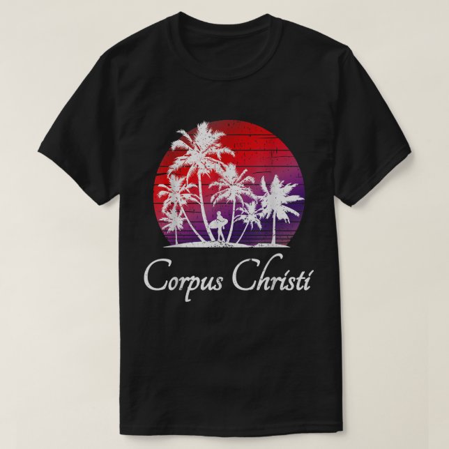 T-shirt Corpus Christi Texas Vacances Family Beach Group G (Design devant)