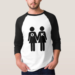 T-shirt CORRECT POUR ÊTRE GAIE (lesbienne)