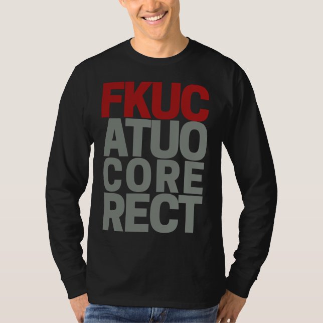 T-shirt Correction automatique (Devant)