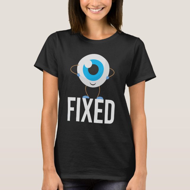 T-shirt Correction - Cataract Eye Surgery Survivor Récupér (Devant)