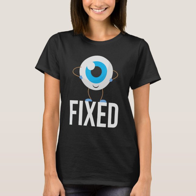T-shirt Correction - Cataract Eye Surgery Survivor Récupér (Devant)