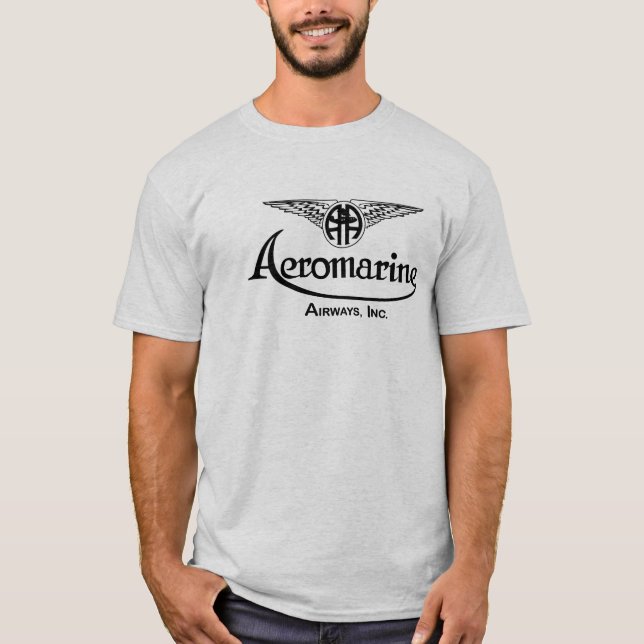 T-shirt Correction de logo d'Aeromarine (Devant)