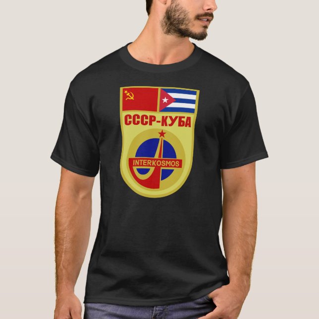 T-shirt Correction de mission d'USSR-CUBA Soyuz 38 (Devant)