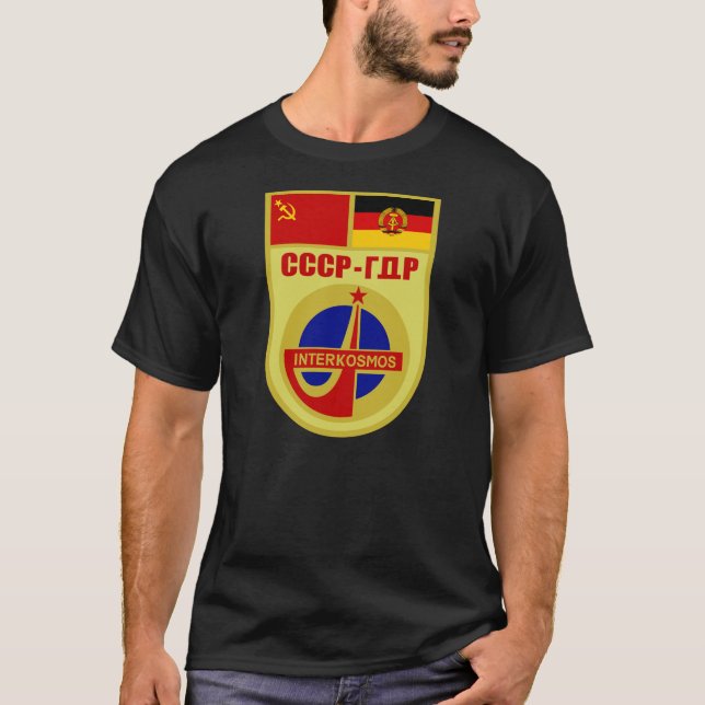 T-shirt Correction de mission d'USSR-DDR Soyuz 31 (Devant)