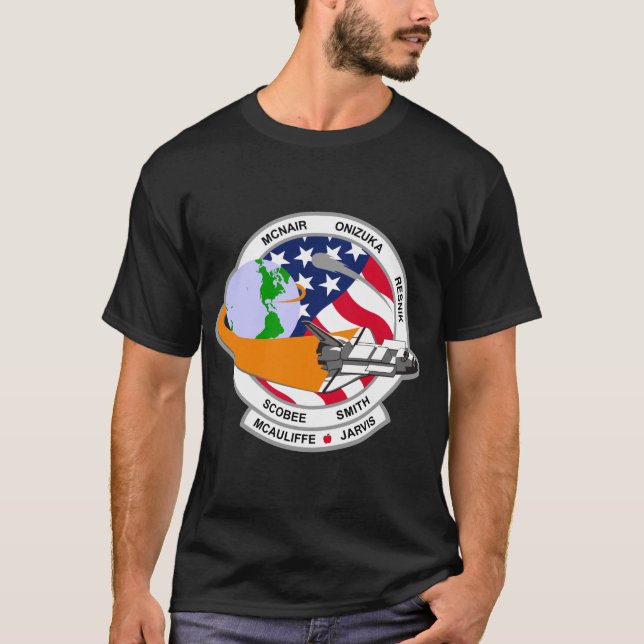 T-SHIRT CORRECTION DE STS-51-L (Devant)