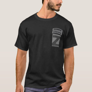 T-shirt Correction de zombi et chemise aéroportées