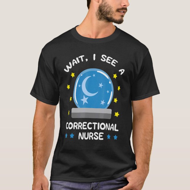 T-shirt Correctional Nurse RN Forensic Nursing Crystal Sph (Devant)