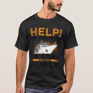T-shirt Correspondance bateau de croisière Famille Voyage