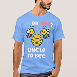 T-shirt Correspondance Bébé Genre Révélation Fête Lui Ou E