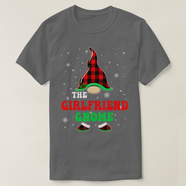 T-shirt Correspondance Buffalo De Famille Plaid La Petite  (Design devant)