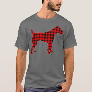 T-shirt Correspondance Buffalo Plaid Fox Terrier Chien Noë