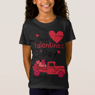T-Shirt Correspondance de couple Heureuse Sainte-Valentin