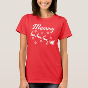 T-shirt Correspondance de famille de Noël personnalisée